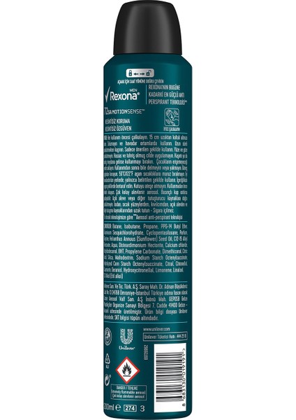 Men Erkek Sprey Deodorant Xtra Cool 72 Saat Kesintisiz Üstün Koruma 200 ml