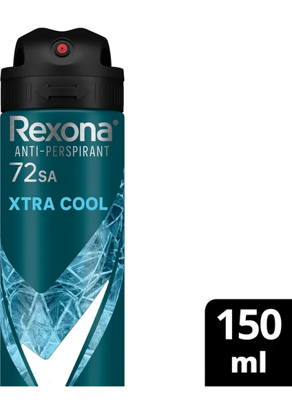 Men Erkek Sprey Deodorant Xtra Cool 72 Saat Kesintisiz Üstün Koruma 150 ml