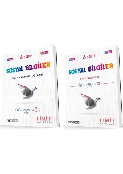 6. Sınıf Sosyal Bilgiler Konu Föyleri - Soru Seti 2 Kitap