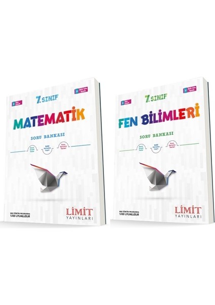 7. Sınıf Matematik - Fen Bilimleri Soru Bankası Seti 2 Kitap