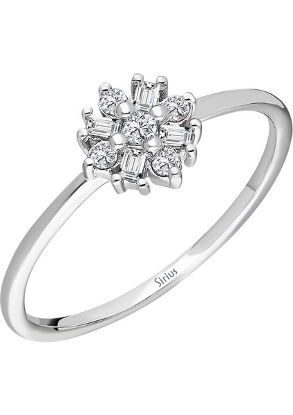 Capella Yıldızı Baget Pırlanta Yüzük 0423R0204