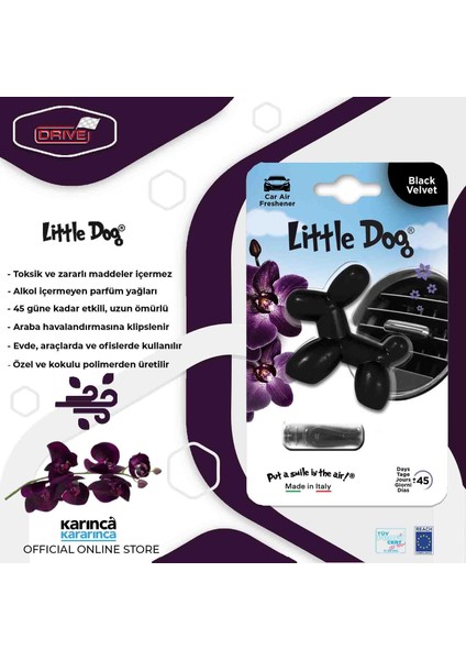 Dog Araba Kokusu Black Velvet (Siyah Kadife) modelleri