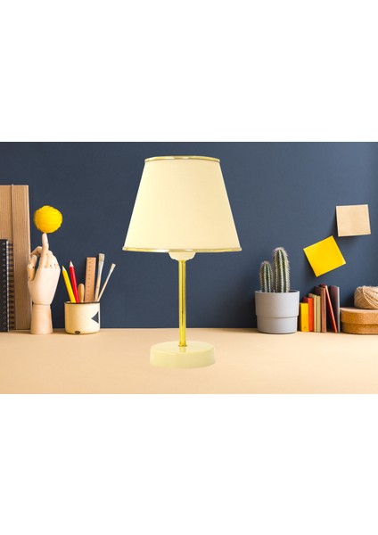 Krem Gold Safir Modern Abajur fırsatları