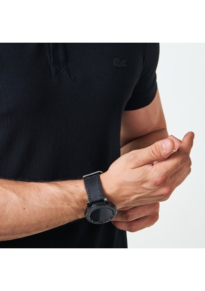 Huawei Watch Siyah Deri Kordon Watch GT5 / GT4 Gt 2 3 4 5 Pro 46mm Se 2e Elite Gt2 E Gt2e Gt2pro Gt3 Pro Gt3pro Huawei Watch 4 Pro Ultimate Deri Kordon Kayış 46 22mm Siyah indirimleri