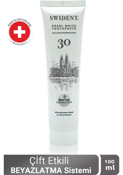 Pearl White 100ml Diş Macunu