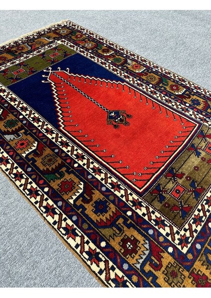 El Dokuma Taşpınar Halısı 121 x 203 Çift Kişilik Seccade Namazlık