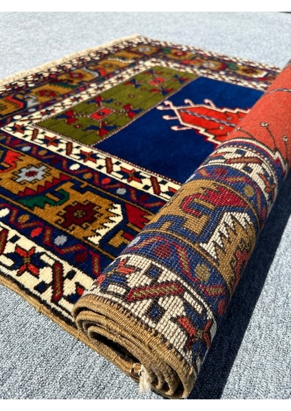El Dokuma Taşpınar Halısı 121 x 203 Çift Kişilik Seccade Namazlık