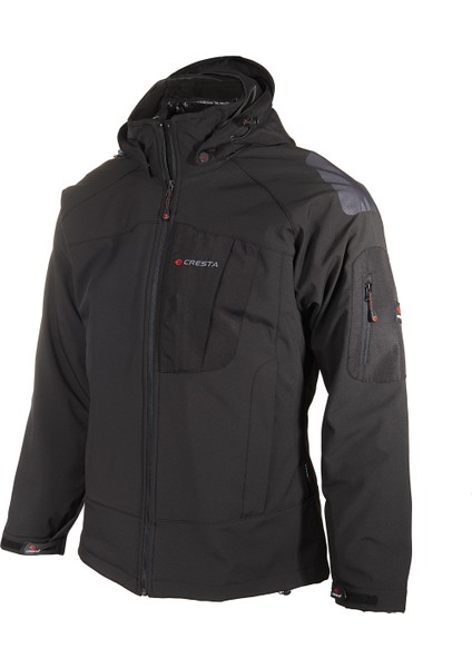 Outdoor Triclimate 3'ü 1 Arada Şişme Montlu Erkek Softshell Kaban