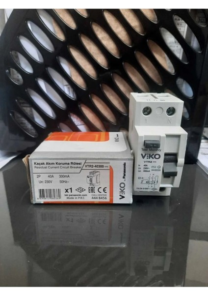Kaçak Akım Koruma Rölesi VTR2-2X40 300MA 6ka