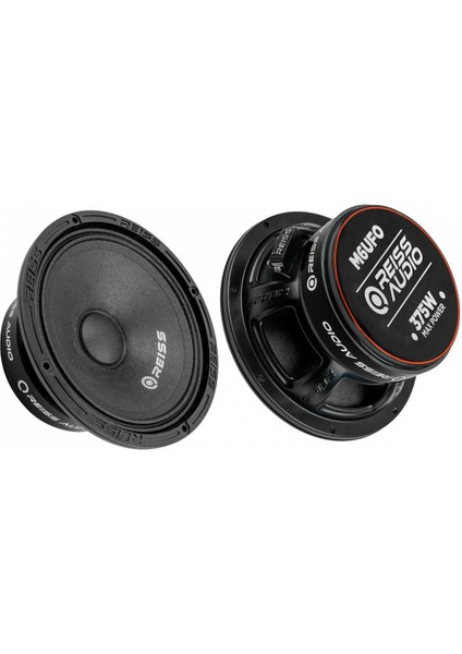 Reiss Audio 16 cm Midrange RS-M6UFO Series Kapaklı Çifti Değeri 750 Watt 300 Rms Takım