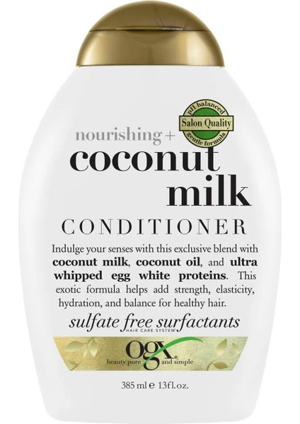 Ogx Coconut Milk Besleyici Bakım Kremi 385ML