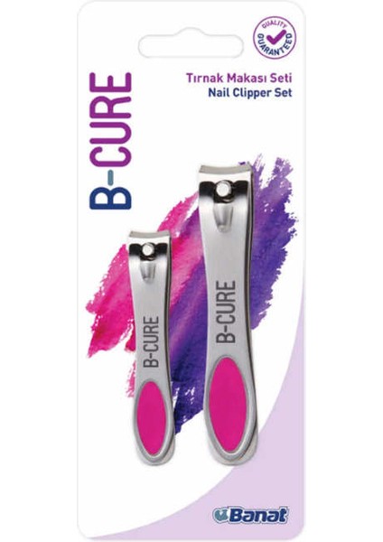 B-Cure Soft Nail Clipper Set