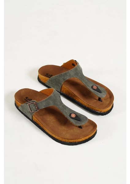 Ilda Yeşil Süet Terlik fırsatları