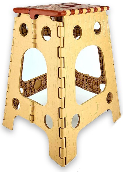 Taşınabilir Katlanır Portatif 3 No Kamp Sandalyesi Tabure 45,5cm x 35CM AL3888