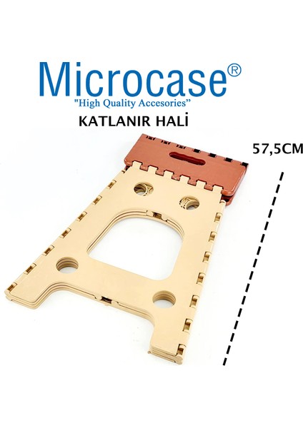 Taşınabilir Katlanır Portatif 3 No Kamp Sandalyesi Tabure 45,5cm x 35CM AL3888