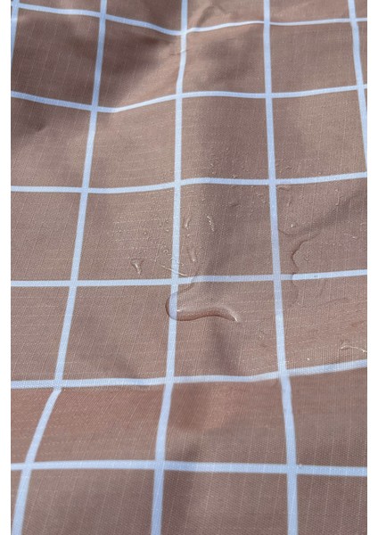 Kareli Suya Dayanıklı Piknik Plaj Kamp Örtüsü 140X150 cm 2-4 Kişilik modelleri