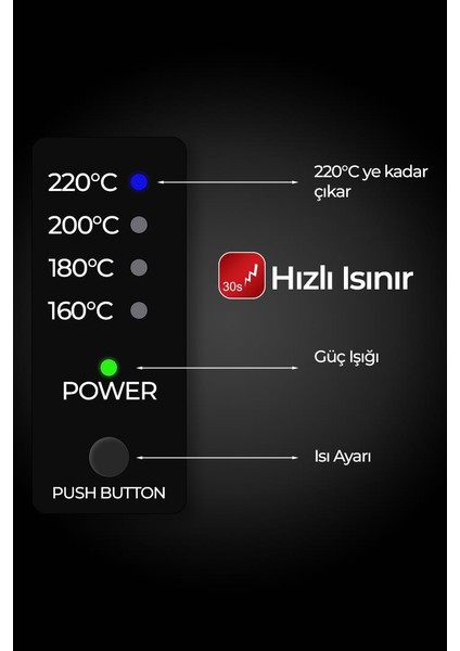 Saç Şekillendirici Tost Model