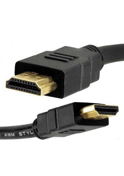 HDMI Kablo Altın Uçlu 3D V1.4b Full Hd