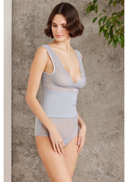 Kadın Penye Atlet Külot / Kaşkorse Set 335