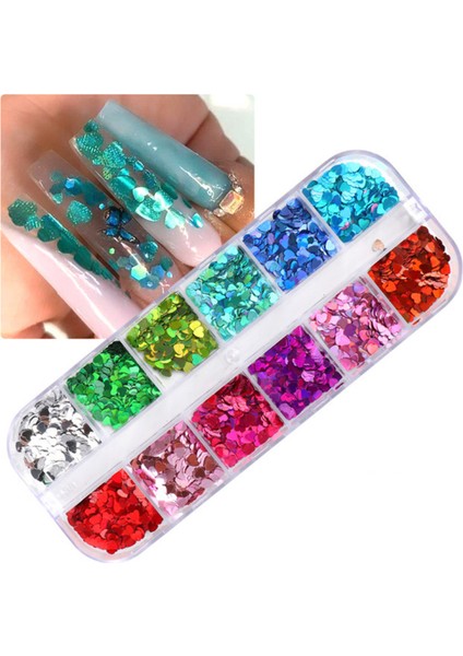 Nail Art Tırnak Süsleme Pul Seti modelleri