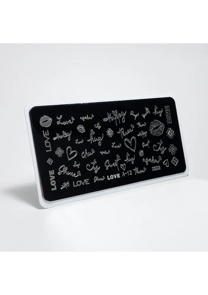 Nail Art Stampa Plakası, Stamper Desen Baskı Paleti modelleri