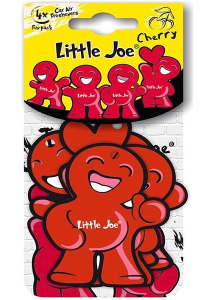 Joe Red Cherry Ayna Altı Asma Koku Kiraz 4 Adet