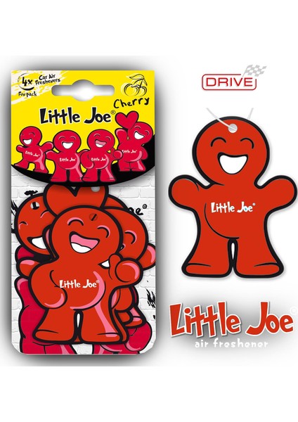 Joe Red Cherry Ayna Altı Asma Koku Kiraz 4 Adet modelleri