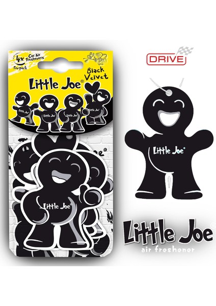 Joe Black Velvet Ayna Altı Asma Koku 4 Adet modelleri