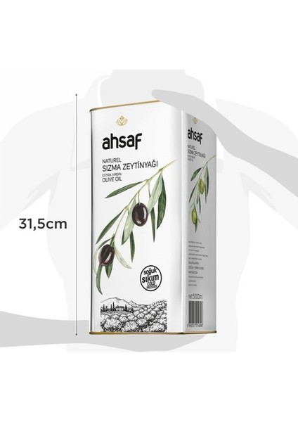 Soğuk Sıkım Natürel Sızma Zeytinyağı 5 lt Teneke 2'li Paket fiyatları