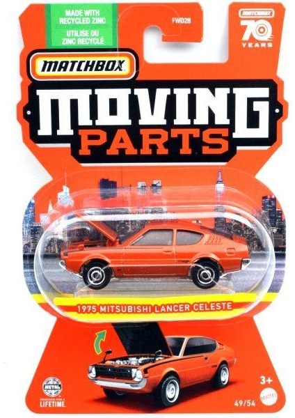 1:64 Arabalar FWD28 HLG34 1975 Mıtsubıshı Lancer Celeste