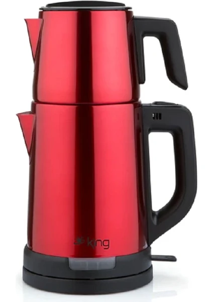 KCM331 Tea Pro Inox Çay Makinesi Kırmızı