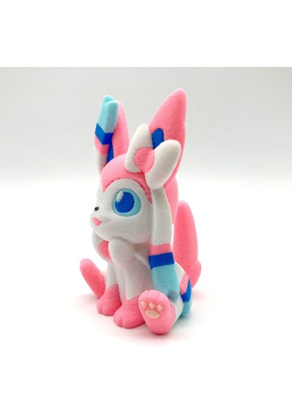 #0700 Chibi Sylveon Pokemon Figürü