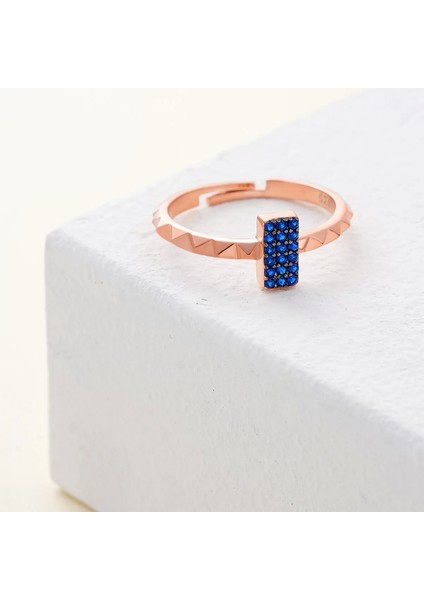 925 Ayar Gümüş Ayarlanabilir Yüzük Rose modelleri