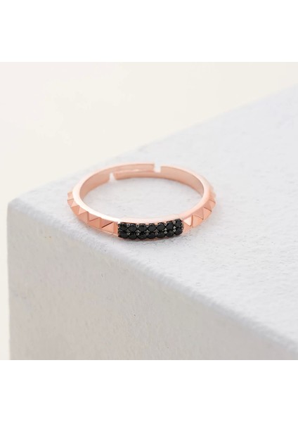 925 Ayar Gümüş Ayarlanabilir Yüzük Rose modelleri