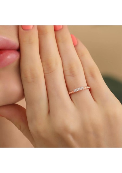 925 Ayar Gümüş Ayarlanabilir Yüzük Rose fiyatları
