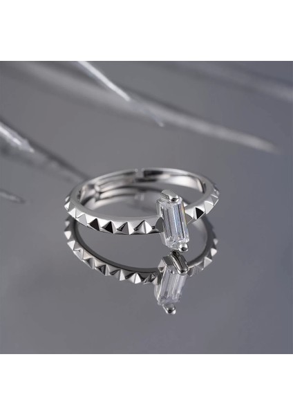 925 Ayar Ayarlanabilir Gümüş Baget Yüzük Silver modelleri
