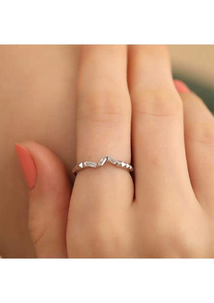 925 Ayar Zirkon Taş Ayarlanabilir Gümüş Yüzük Silver fiyatları