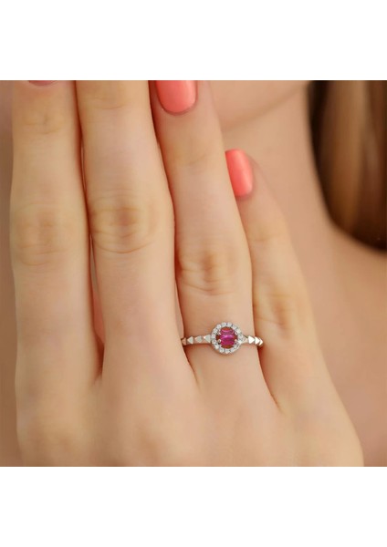 925 Ayar Zirkon Taş Süslemeli Ayarlanabilir Gümüş Yüzük Silver fiyatları