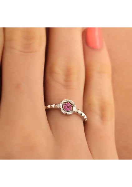 925 Ayar Ayarlanabilir Zirkon Taş Gümüş Yüzük Silver fiyatları