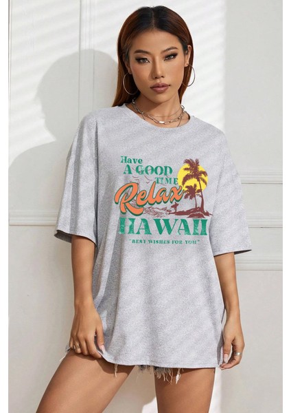 Only Trendwear Hawaii Tasarım Tshirt