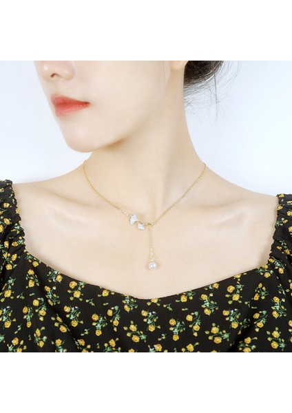 Niş Tasarımlı Kadınlar Için Ginkgo Yaprağı Şeklinde Kolye, Üst Düzey Ve Lüks Kolye Ucu Takıları (Yurt Dışından) modelleri