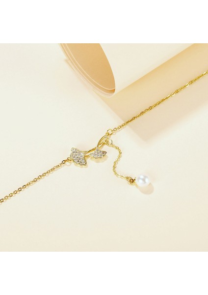 Niş Tasarımlı Kadınlar Için Ginkgo Yaprağı Şeklinde Kolye, Üst Düzey Ve Lüks Kolye Ucu Takıları (Yurt Dışından) fırsatları