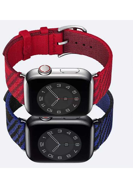 Apple Watch 38MM Kordon Hasır Tasarımlı Krd-51 (No5)