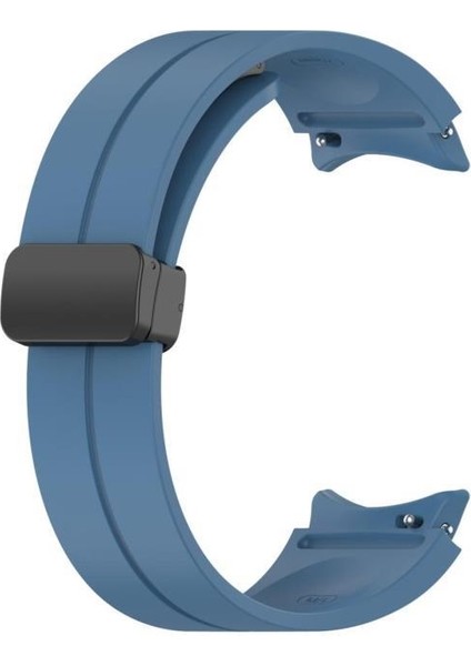Galaxy Watch 4 44MM Manyetik Klipsli Silikon Lüx Kordon