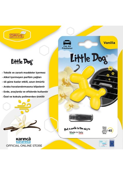 Dog Araba Kokusu Vanilla (Vanilya)