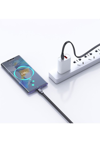 Bravo Wİ-C004 Yassı Tasarım 60W Hızlı Şarj Özellikli Type-C To Type-C Pd Kablo 1m Siyah fırsatları
