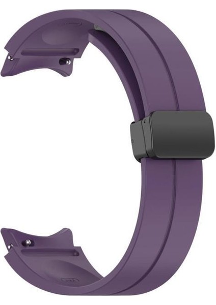 Galaxy Watch 4 40MM Manyetik Klipsli Silikon Lüx Kordon