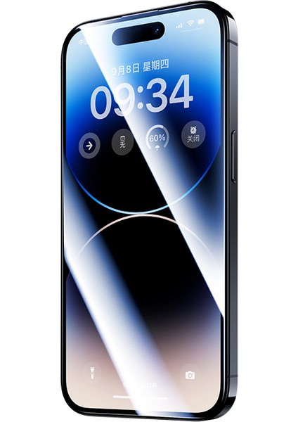 iPhone 14 Pro Max Uyumlu Benks V Pro Sapphire Coating Ekran Koruyucu Kolay Uygulama Aparatlı