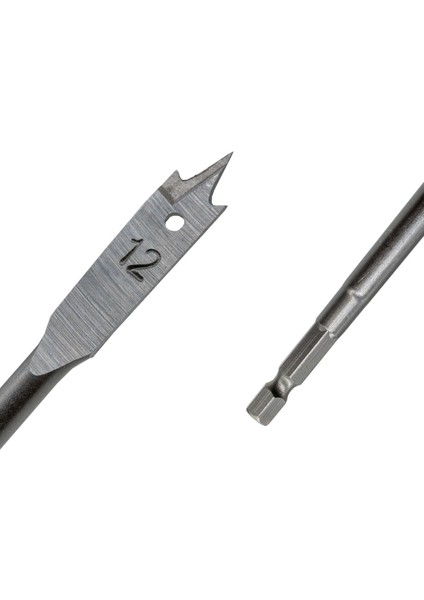 TH03116 Bits Saplı Ahşap Yaprak Kelebek Matkap Ucu 12 mm