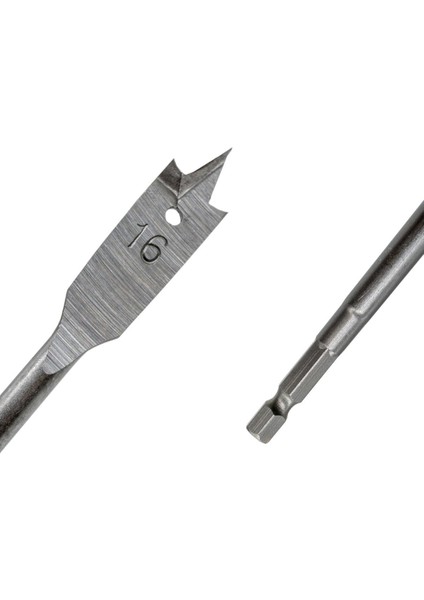 TH03118 Bits Saplı Ahşap Yaprak Kelebek Matkap Ucu 16 mm
